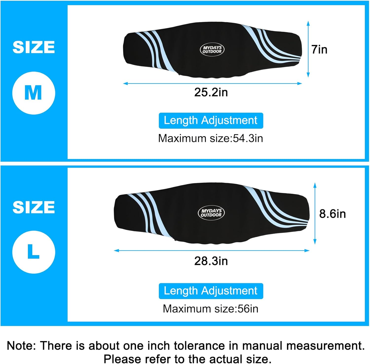 MYDAYS OUTDOOR Swim Belt, Fitness Deluxe Flotation Swimming Belt, Exercise Equipment for Adults and Children, Water Aerobic Equipment for Pool image number 2