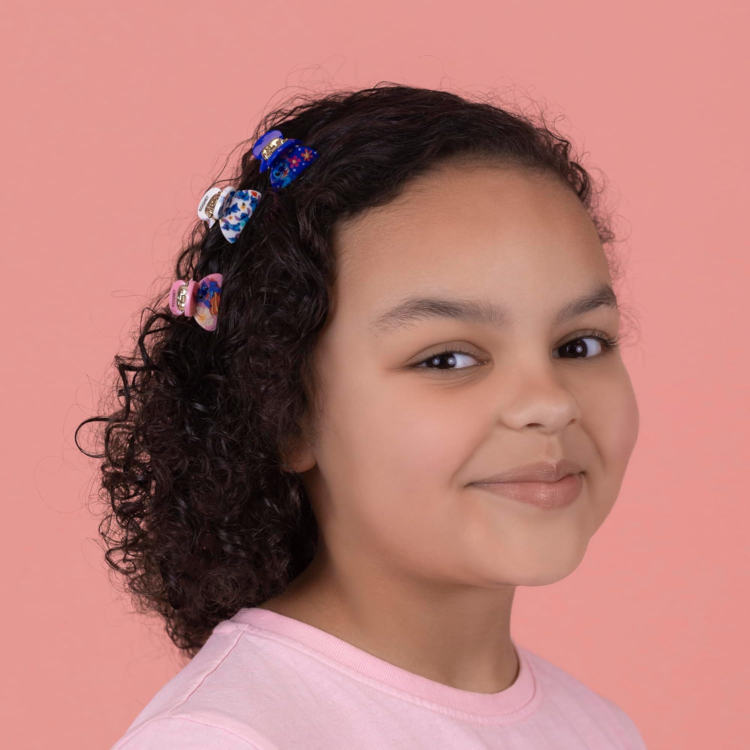 Disney Lilo & Stitch Hair Clip Set and Travel Bag VS701081L.PH, Multicolour, Travel Bag image number 2