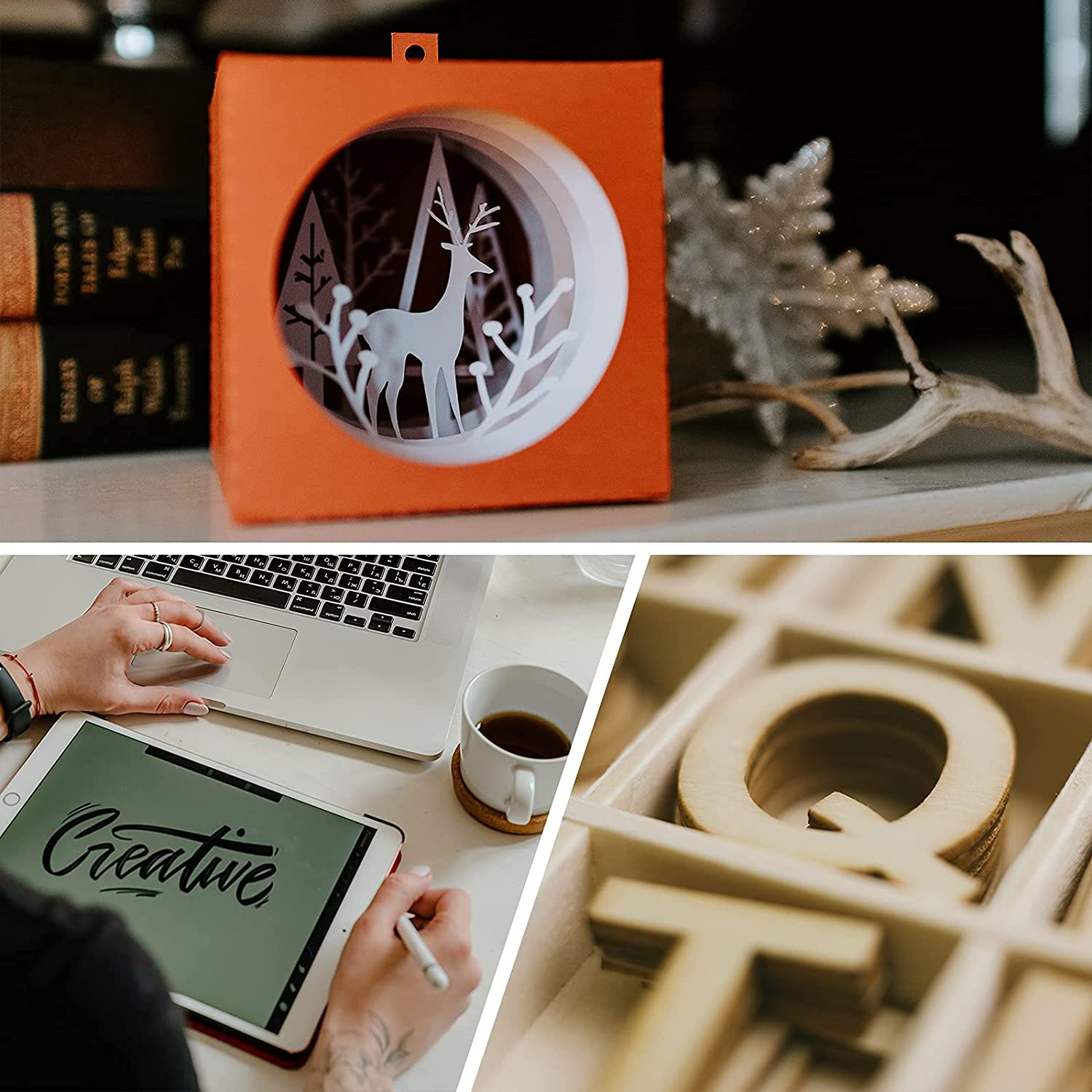 Adhesive Cutting Mat 12"X12" for Cricut Explore Air 2/Air/One/Maker - 4 Pack image number 6