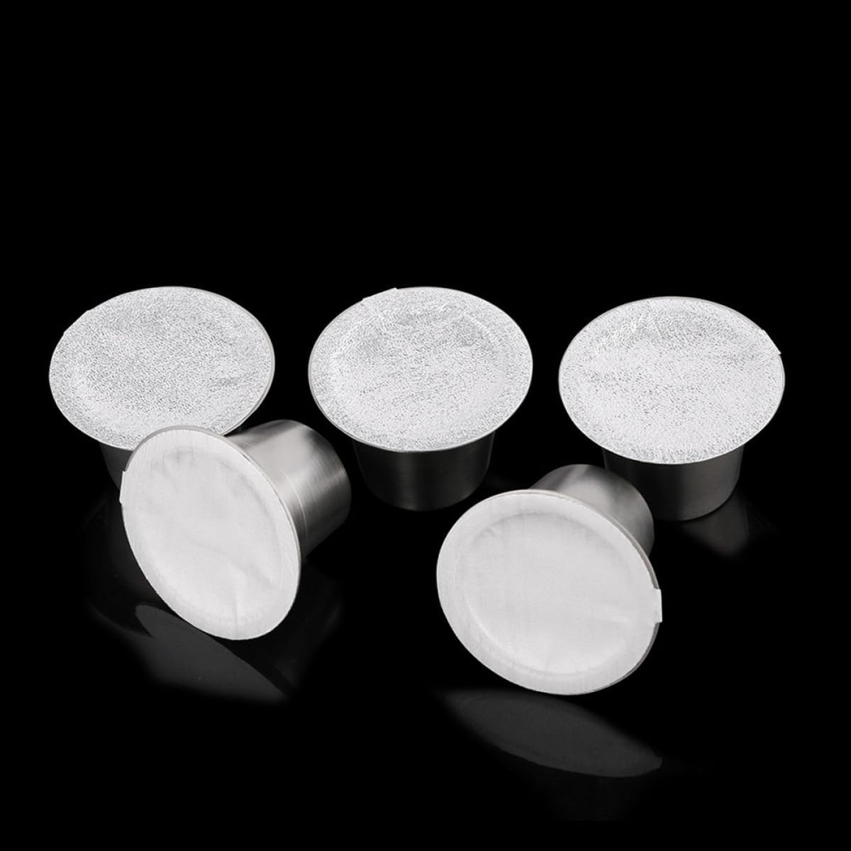 FUNNETOYU 120Pcs Aluminum Foil Coffee Capsule Seal Lids Reusable Coffee Powder Sealing Film for Espresso Pod Cups Home Kitchen Accessories image number 6