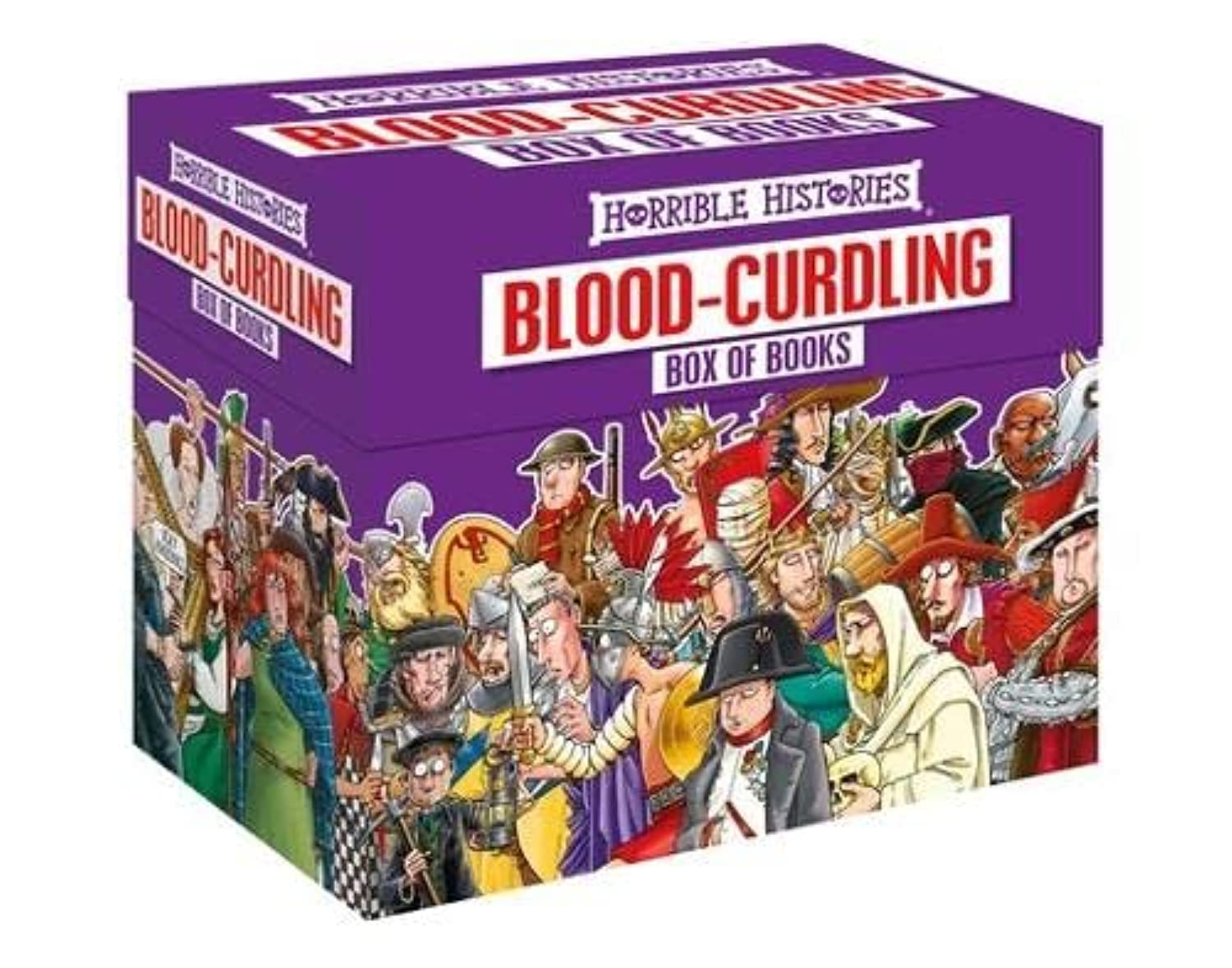 Blood-Curdling Box of Books (Horrible Histories)