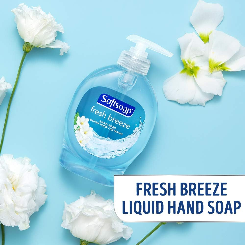 Softsoap Liquid Hand Soap, Fresh Breeze, 7.5 Fl Oz image number 5