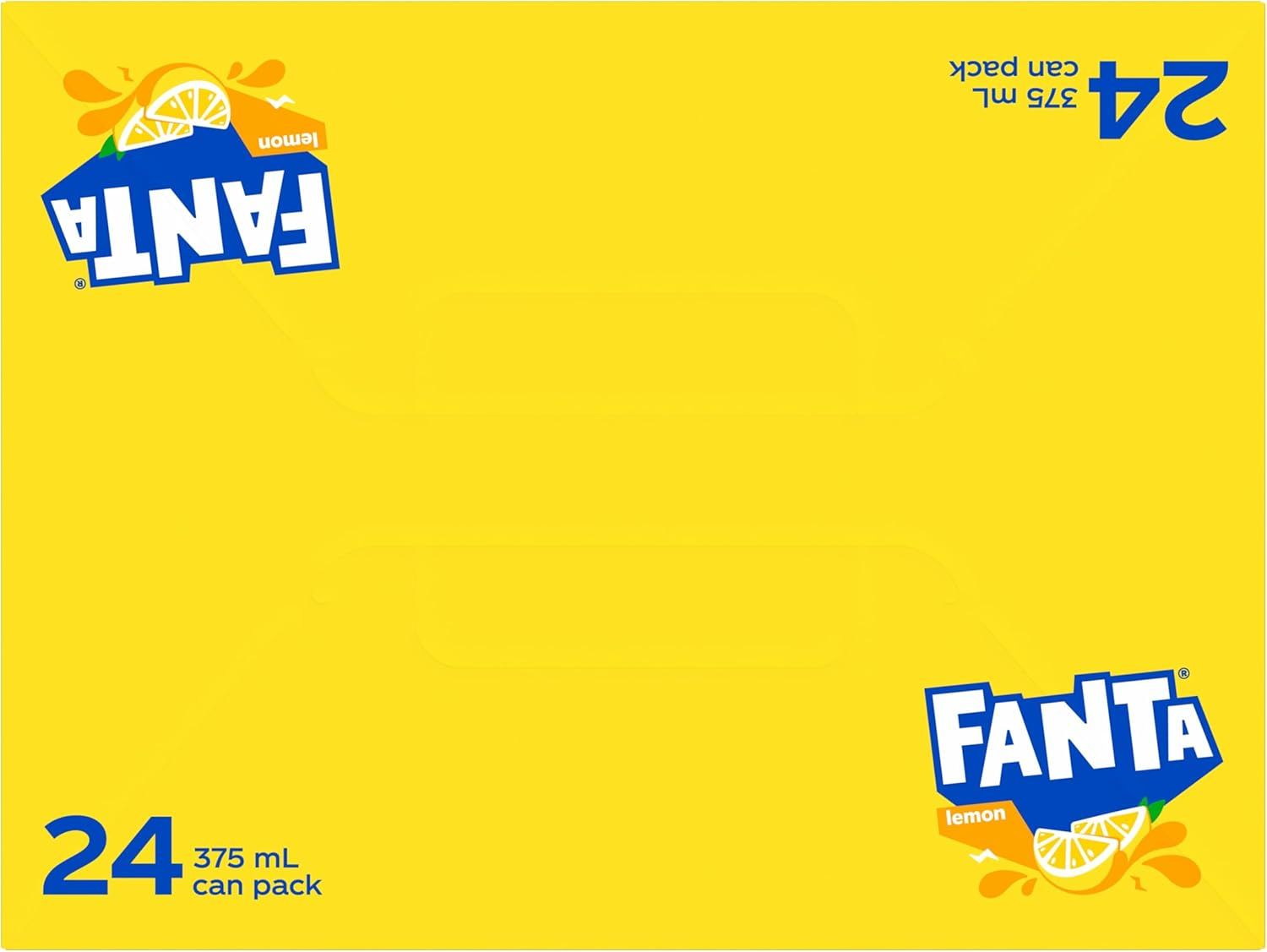 Fanta Lemon Soft Drink 24 X 375Ml Can