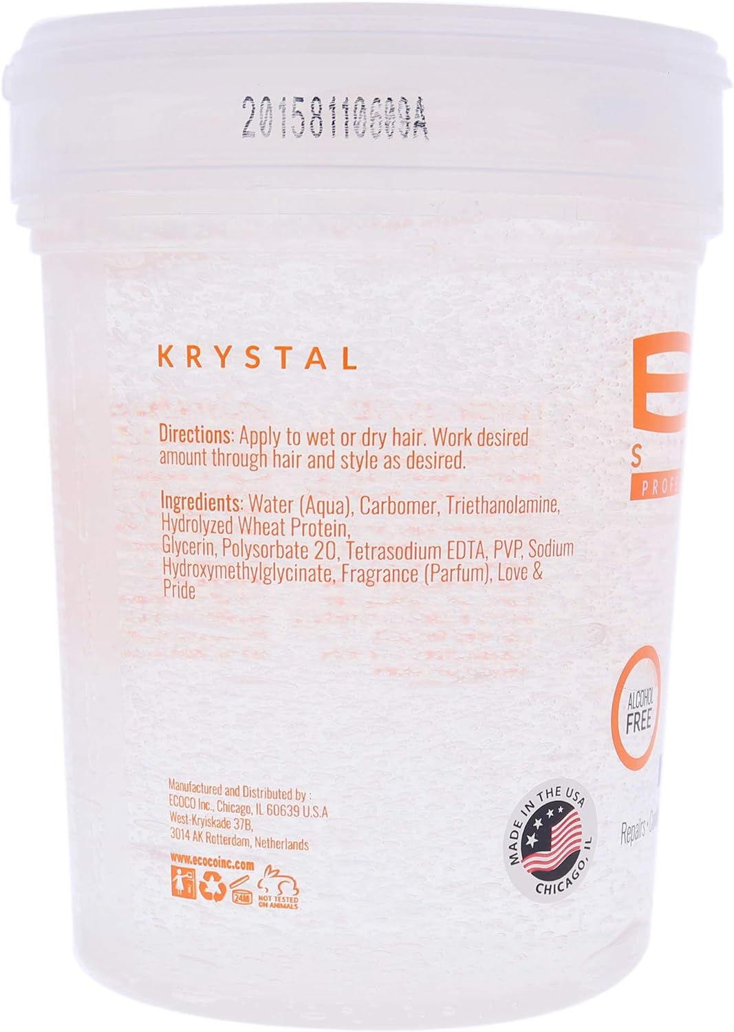 Ecoco Eco Styler Krystal Styling Gel, 32 Ounce (Pack of 2) image number 1