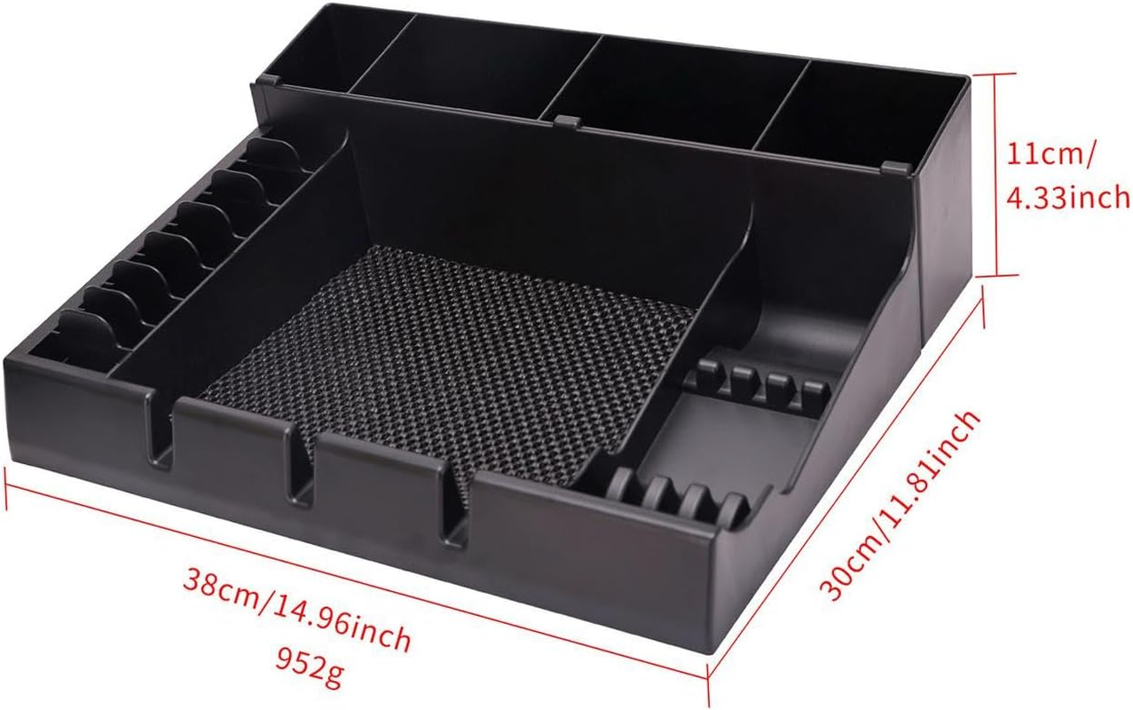 Amagogo Barber Clipper Tray Cosmetic Storage Box Wear Resistant Detachable Professional Hairdressing Tool Holder Hair Trimmer Holder for Stylist