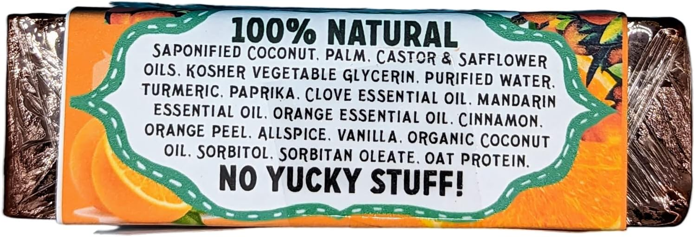 Filthy Farmgirl Orange Mandarin Spice Handmade Soap image number 2