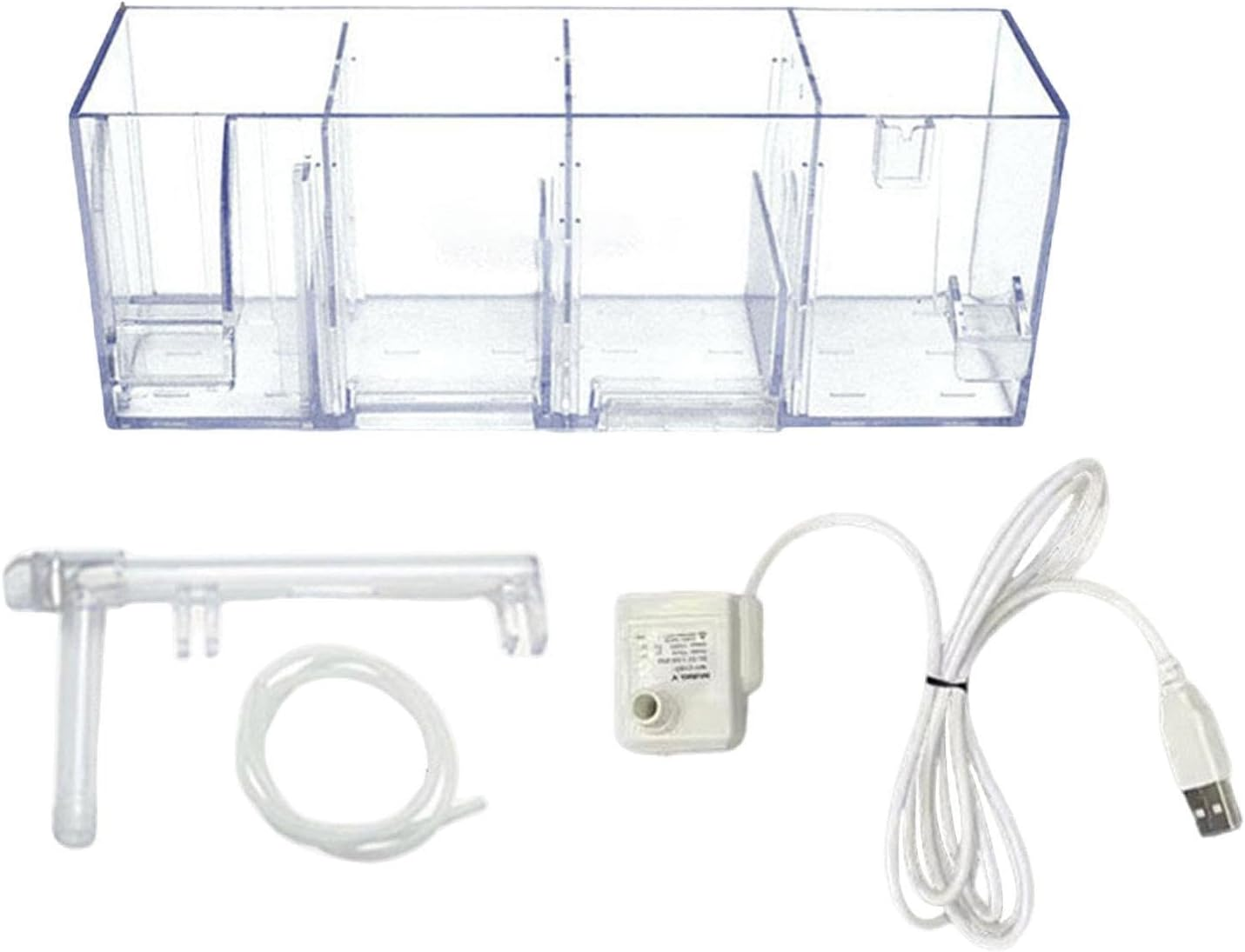 STARTIST Fish Tank External Filter Box Filtration System Fish Tank Accessory, Lightweight Water Purifier, Aquarium Hang on Back Filter, B - B image number 2