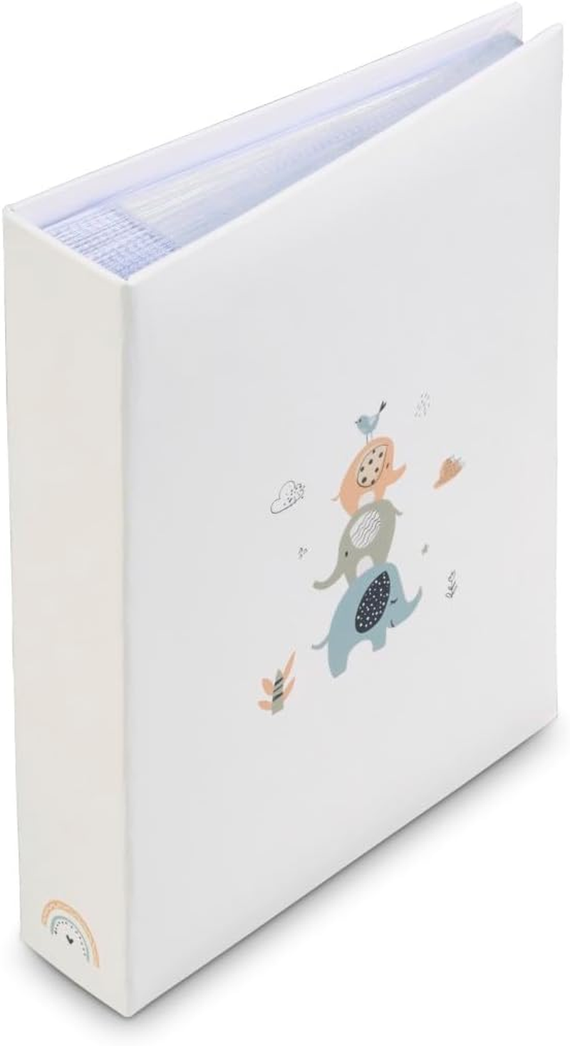 Hama White Animal Photo Album with Cover and Memo Area (200 Photos 10 X 15 Cm, 100 Pages, 19 X 25 Cm, CD and Negative Sleeve, Animal Motif) image number 5