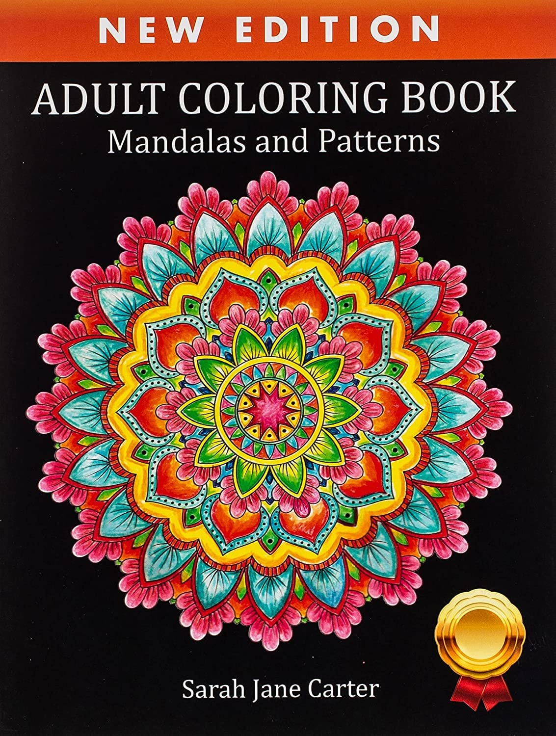 Adult Coloring Book: Mandalas and Patterns image number 1