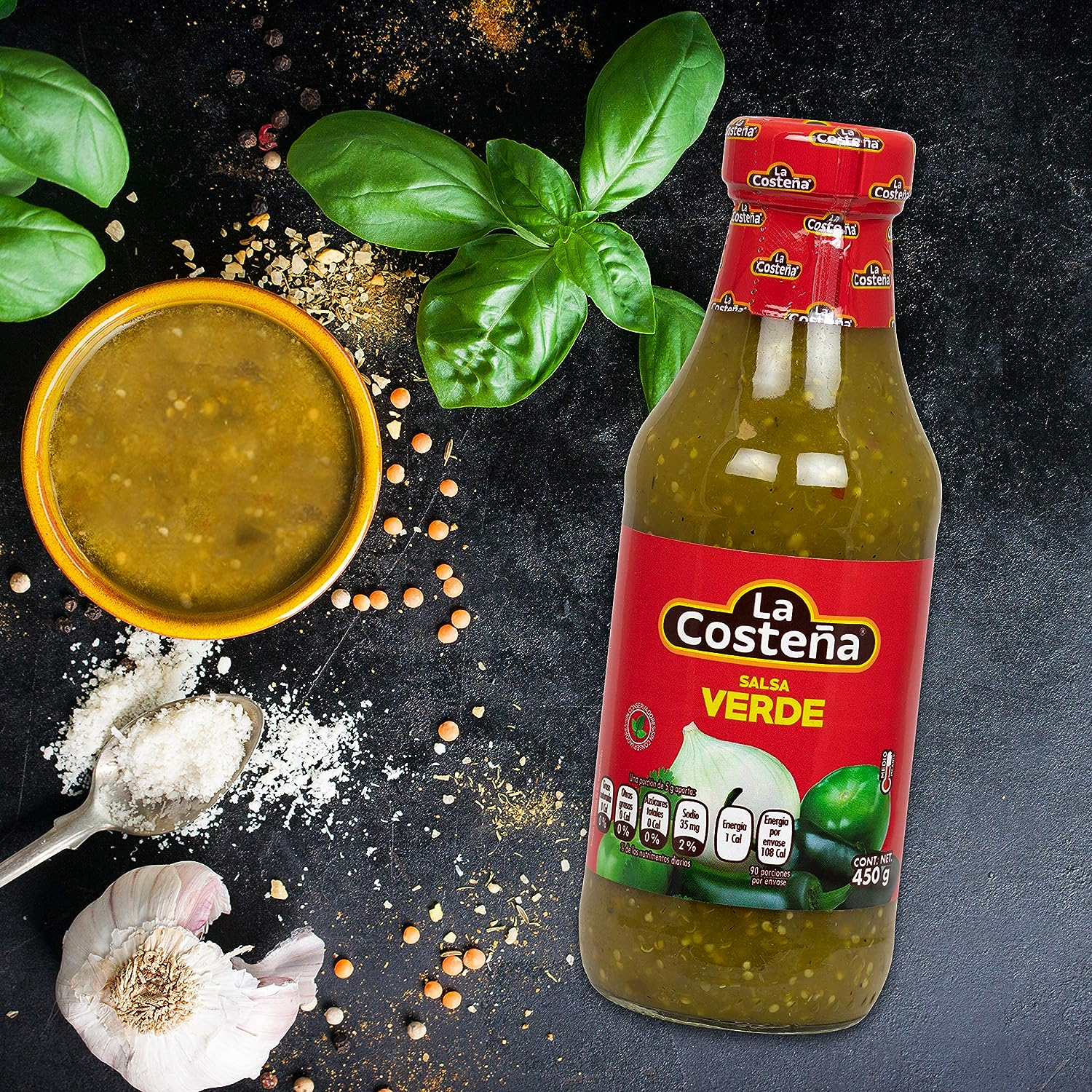 La Costena Green Medium Mexican Salsa, 450 G image number 4