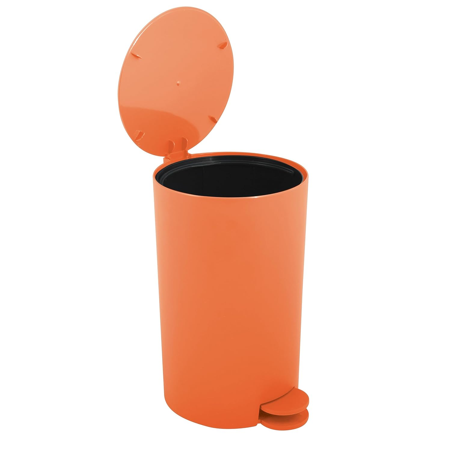 MSV Osaki Cosmetic Bin, Pedal Bin, 3 Litres, with Removable Inner Bin, Orange image number 6