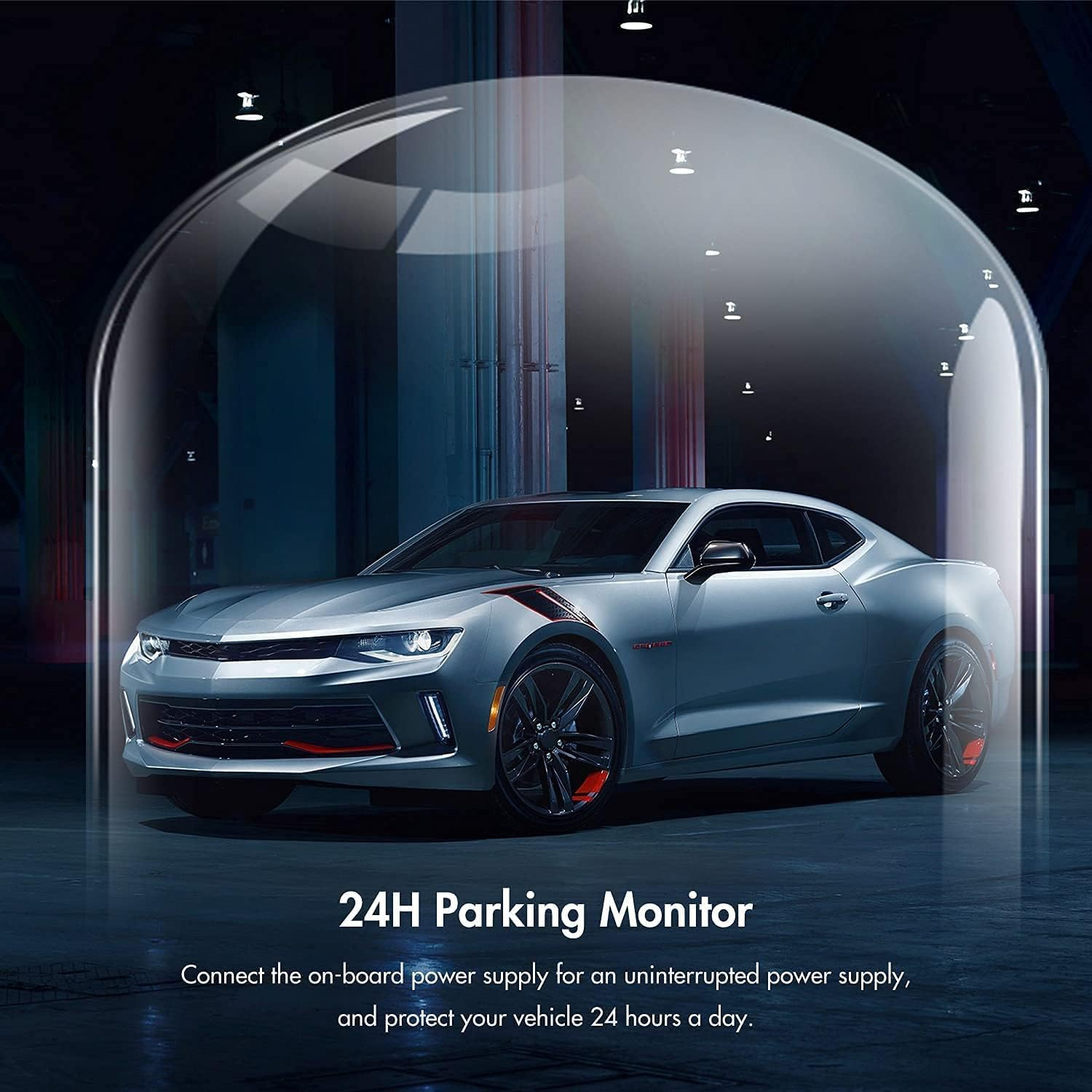 REDTIGER F7N Dash Cam Hardwire Kit, Dashboard Camera Car Charger Cable Kit 12V- 24V to 5V W/Fuse Kit, Low Voltage Protection for Dash Cam Double-4 Fuses