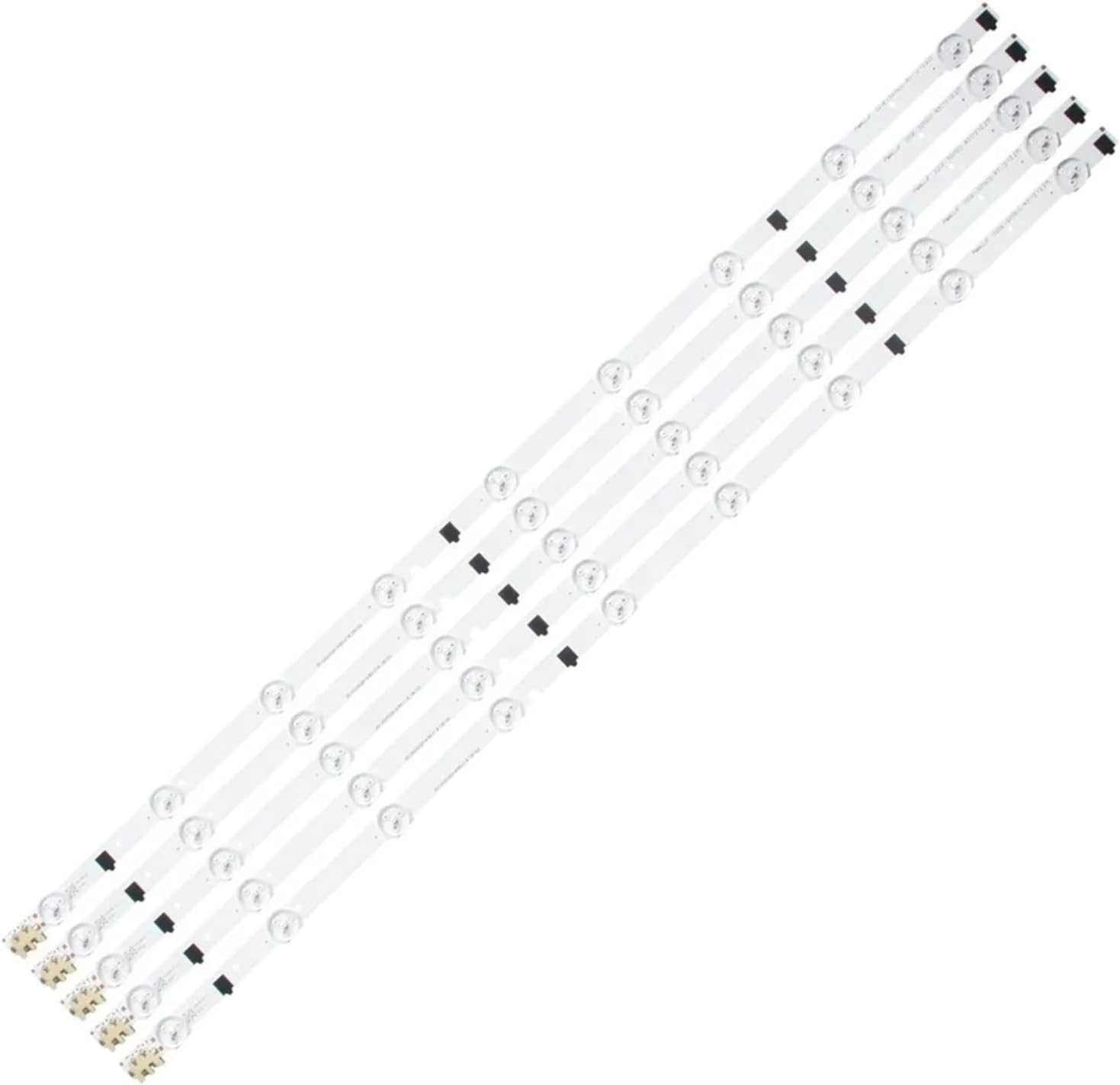 LED Strip for Sam/S.Ung UE32F4000AW UE32F5000AK UE32F5030AW UE32F5300AW UE32F5300AK TV LED Backlight Strip Kit 9 Lamp Lens 5 Bands (Color : Aluminum Substrate, Size : 5 Set - 25 Pcs)
