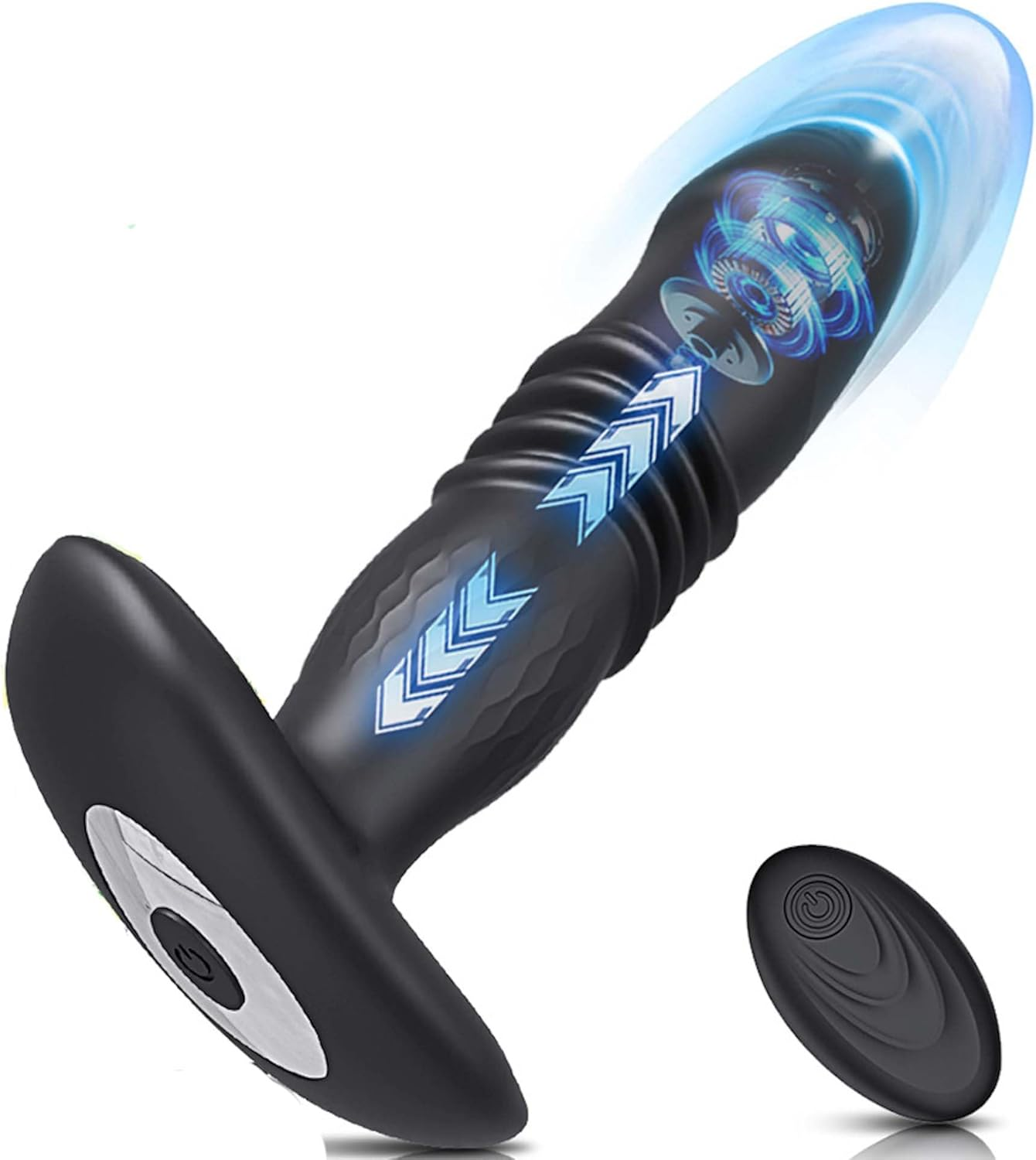 10 Thrusting Modes Stretching Tool with Automated Mechanism Men'S Training Extender, Plug Extender Docking Silicone Back Field Tail Massager, Bodybuilding Toys Portable Prostata Massaging image number 6