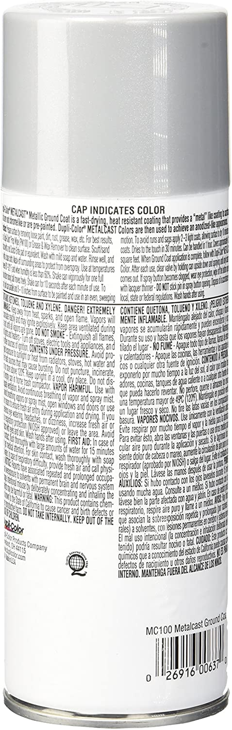 Dupli-Color Metalcast Ground Coat, Silver, 311G image number 3