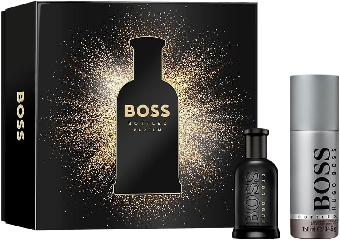 HUGO BOSS Men'S 2-Pc. BOSS Bottled Parfum Festive Gift Set image number 2