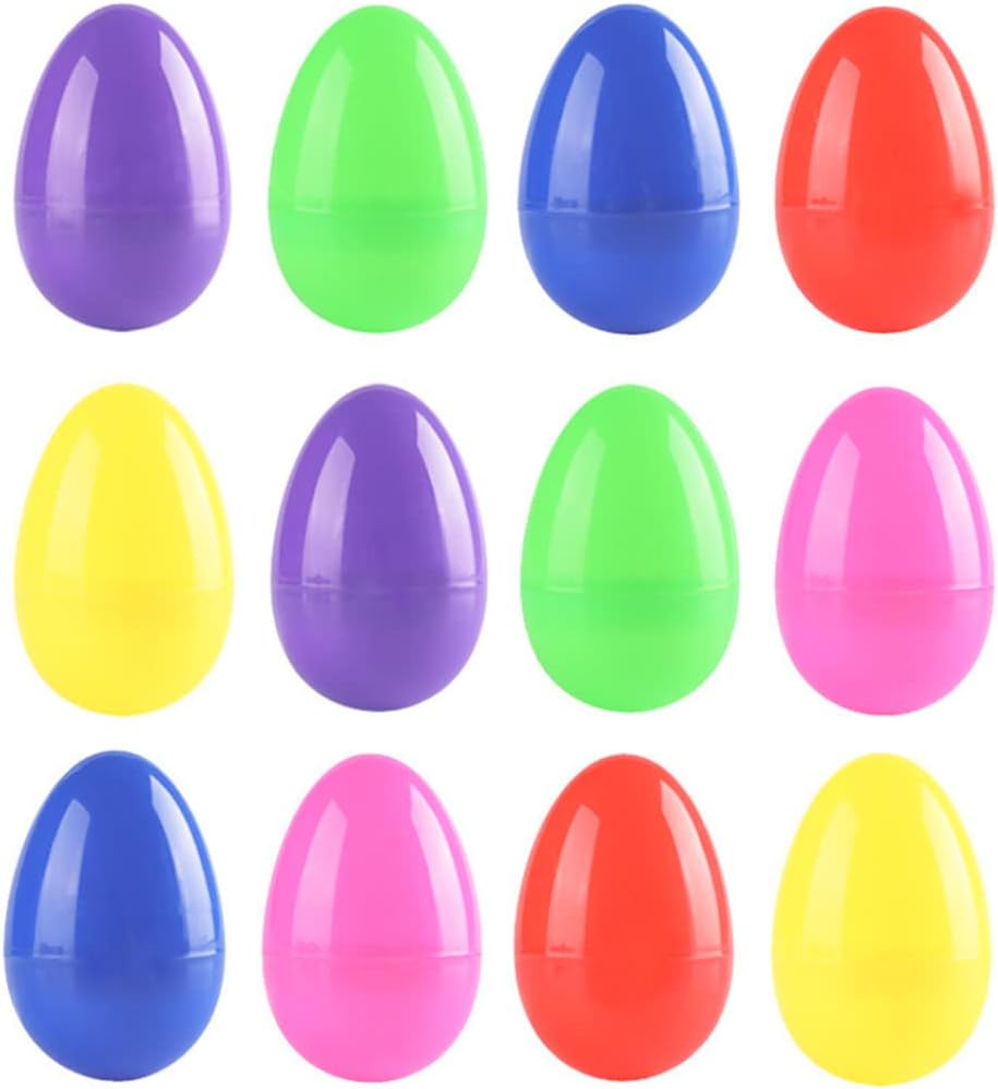 Plastic Easter Eggs Fillable Surprise Gifts Chocolate Assortment DIY Toys for Kids Easter Theme Party Favor 12PCS Easter Eggs Hunt Easter Eggs Assortment Fillable Easter Egg Easter Surprise Eggs image number 6
