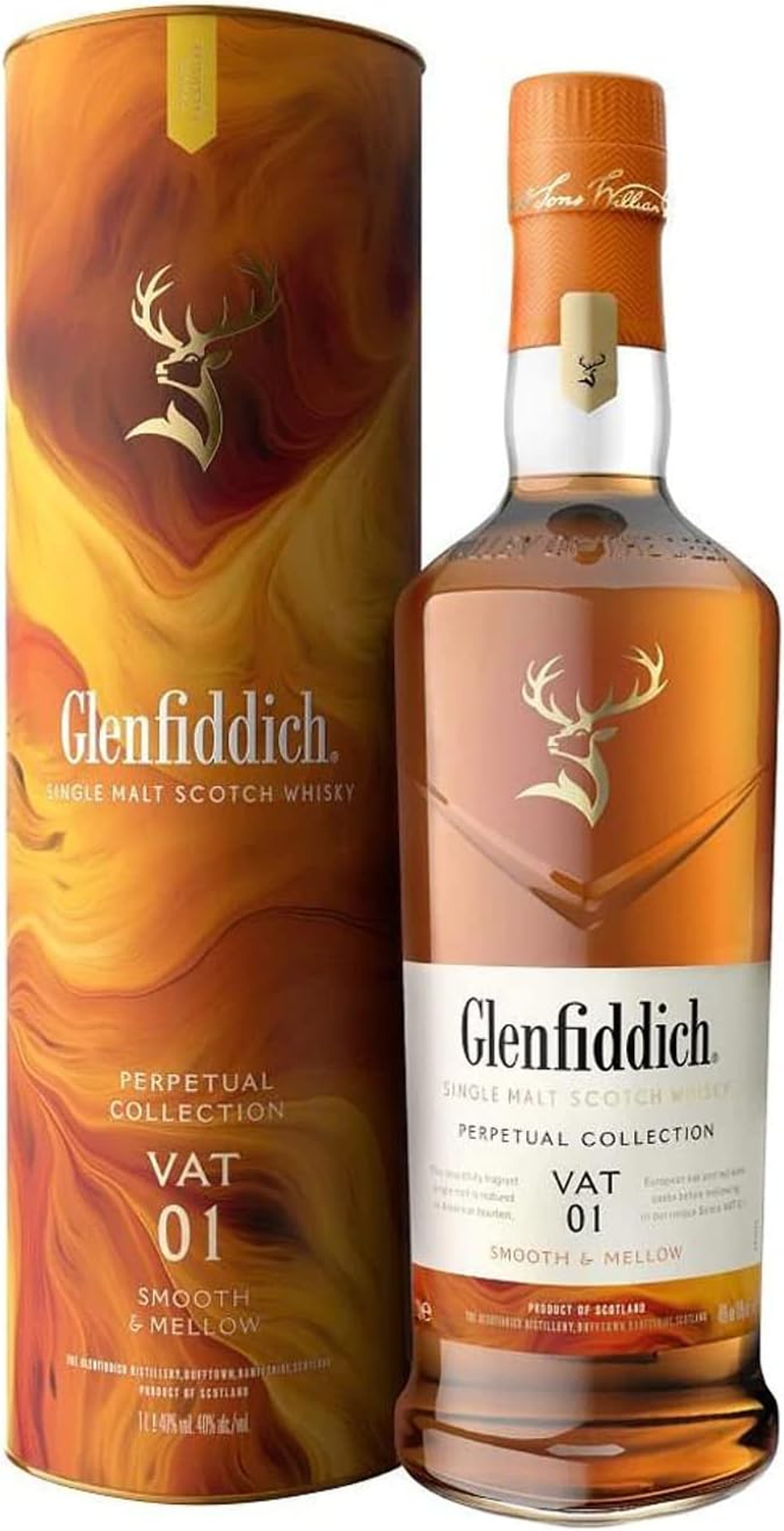Glenfiddich Perpetual Collection VAT 01 Smooth & Mellow Single Malt Scotch Whisky 1L