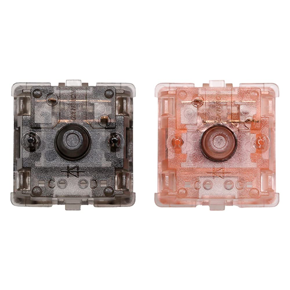 Gateron Ink V2 Pink Pre Lubed 5Pin Linear Switches 50G Force DIY Mechanical Keyboard Switch(36Pcs, Pink Ink V2) image number 6