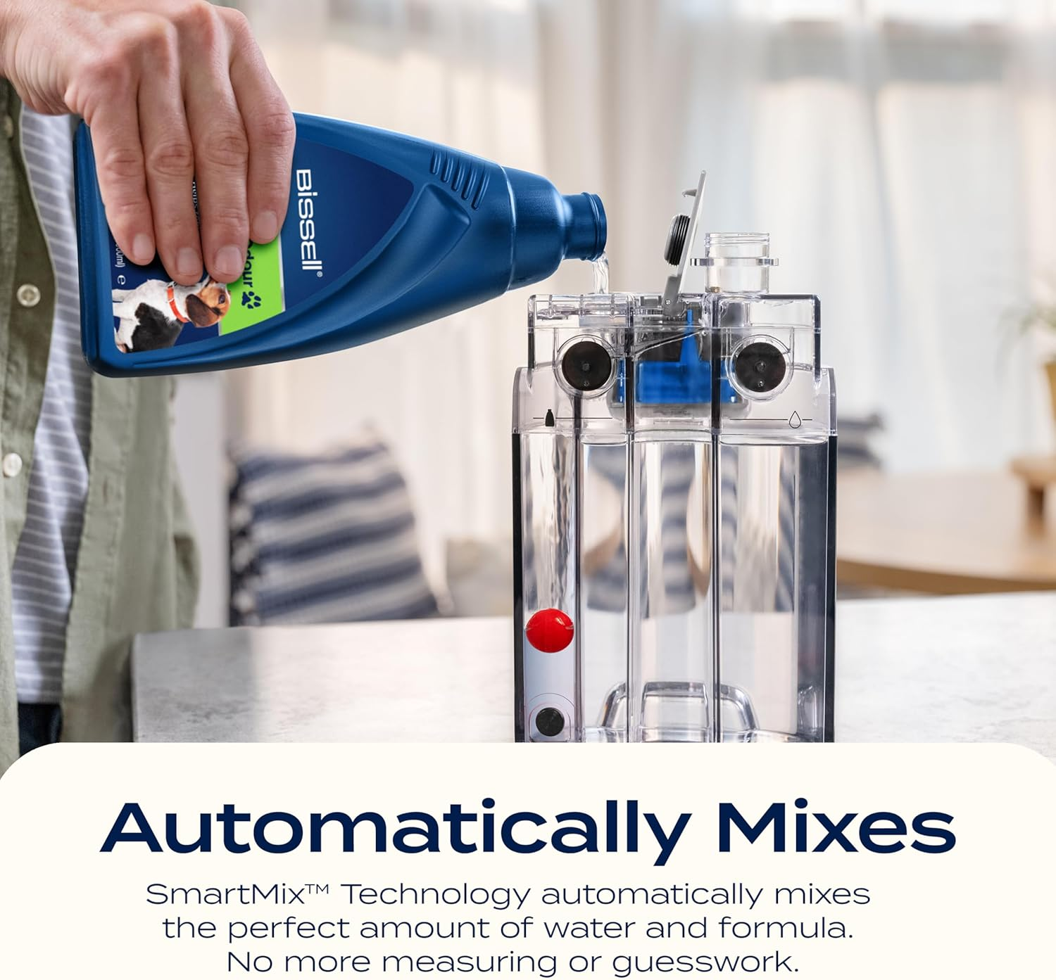 BISSELL Spotclean Proheat Smartmix 3924F | Portable Carpet and Upholstery Deep Cleaner, Car/Auto Detailer, with Proheat Heated Cleaning and Smartmix Technology, Self-Cleaning Tough Stain Tool image number 5