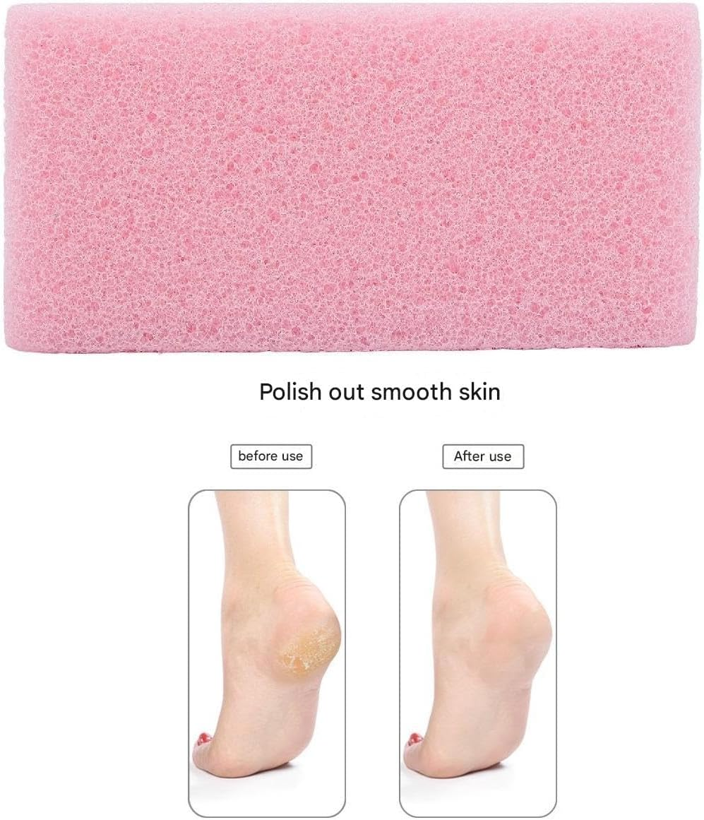 Shopping Spree Foot Pumice Stone, Dead Skin Remover Pumice Stone for Hard Skin for Dead Skin (Pink, 10 * 5 * 2.3Cm) image number 6