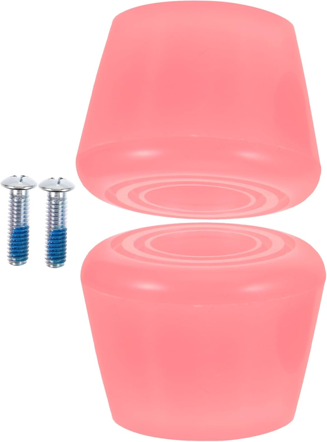 BESPORTBLE Roller Skate Toe Stoppers and Jam Plugs Set with Screws, Pu Double-Row Replacement Brake Pads for Roller Skates, Sturdy Brake Accessories for Outdoor and Indoor Skating image number 4