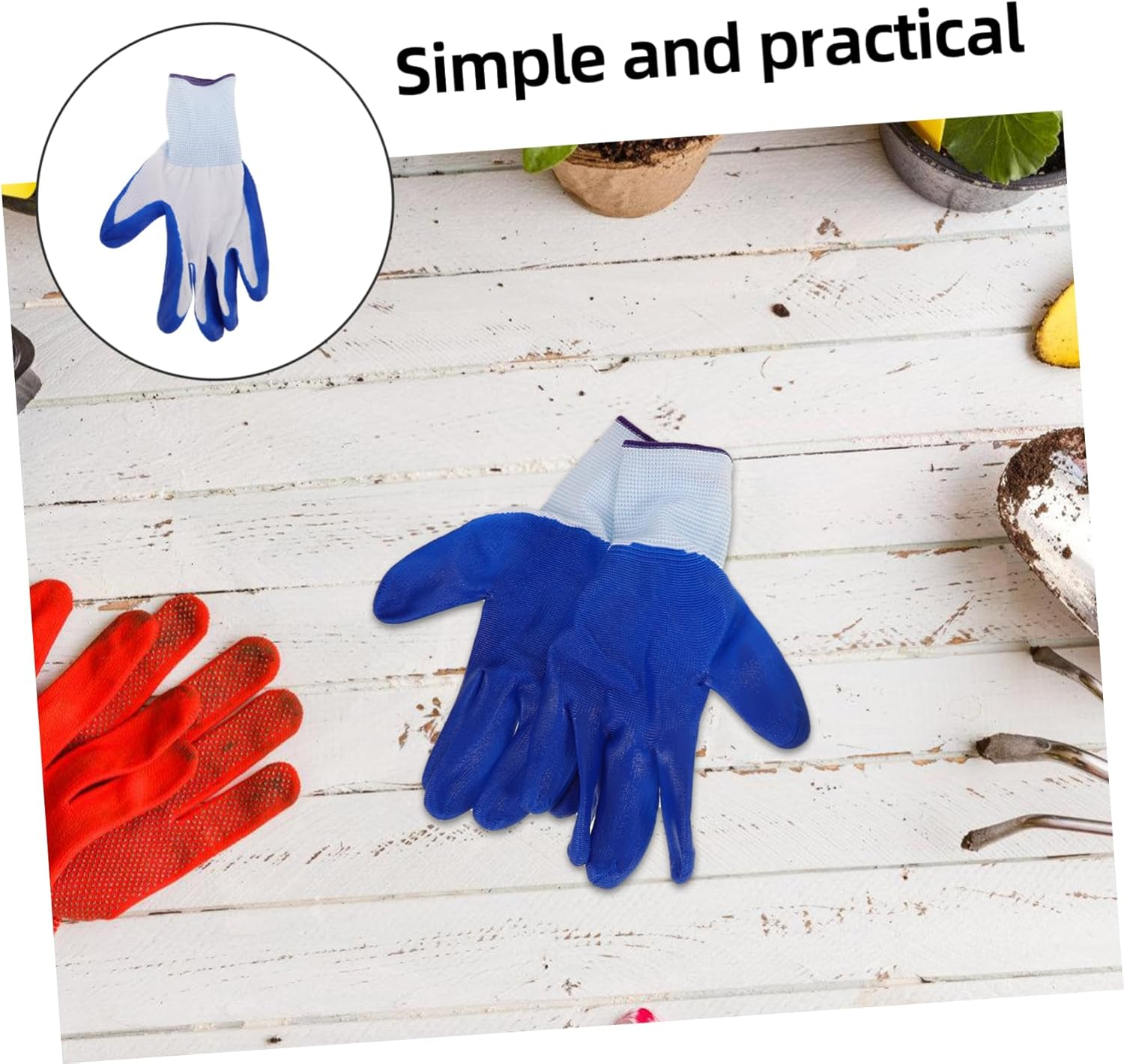 FONDOTIN Garden Flower Bed Support Stakes Greenhouse Holder Raised Bed Hoops Garden Tunnel Hoops Row Cover Gardening image number 2