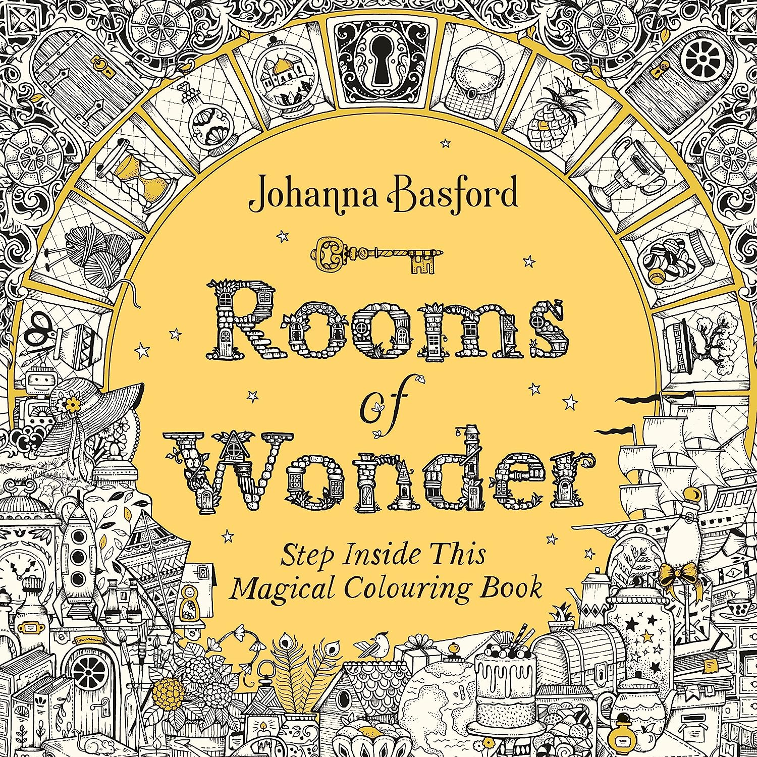 Rooms of Wonder: Step inside This Magical Colouring Book image number 6