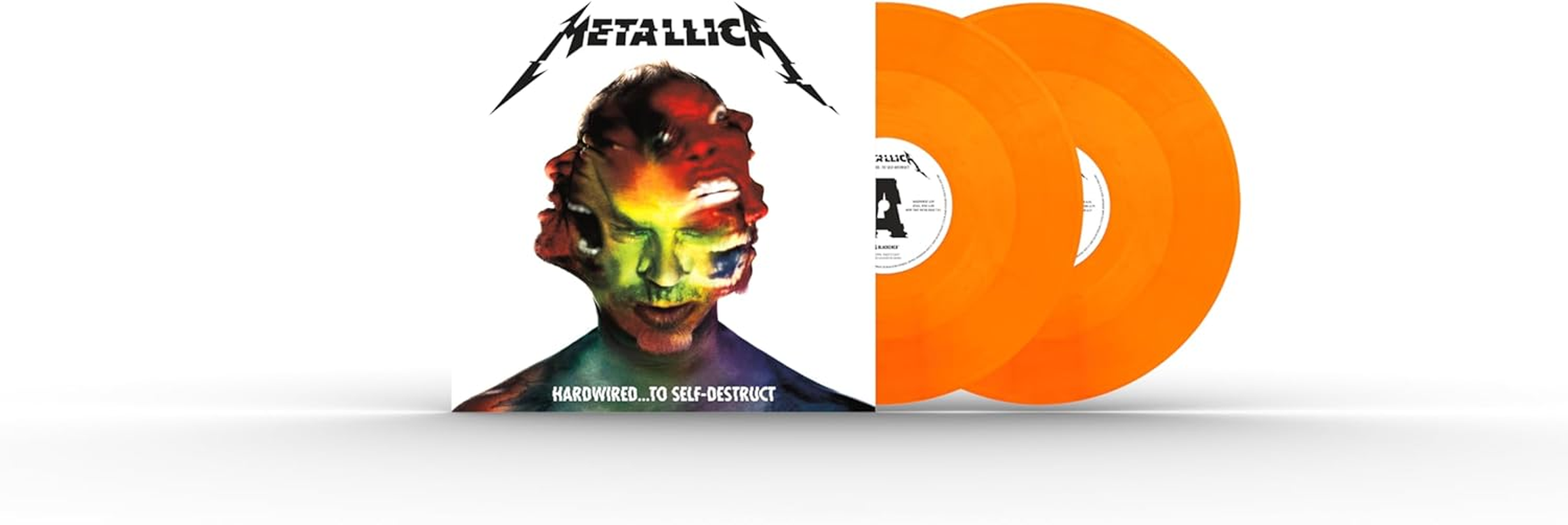 Hardwired to Self-Destruct - Limited 'Flame Orange' Colored Vinyl image number 1