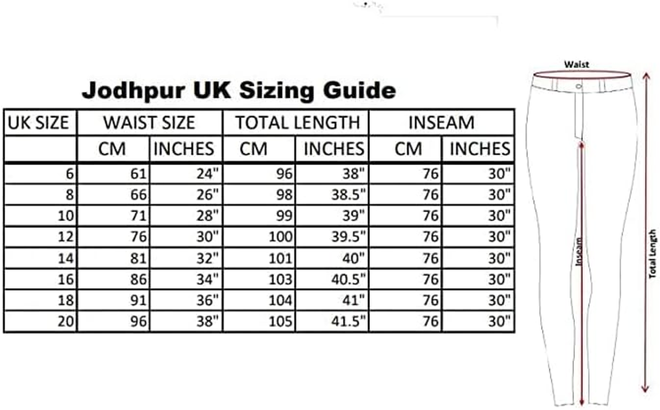 Ladies Jodhpurs Jodphurs Jods Basic Womens Riding Jodhpurs Equestrian Riding Breeches image number 2