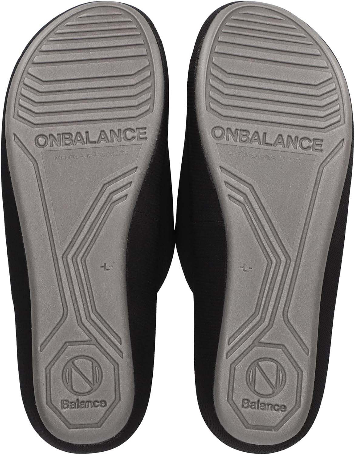 Nippon Slippers, on Balance, Gray, 9.8 Inches (25.0 Cm) image number 1