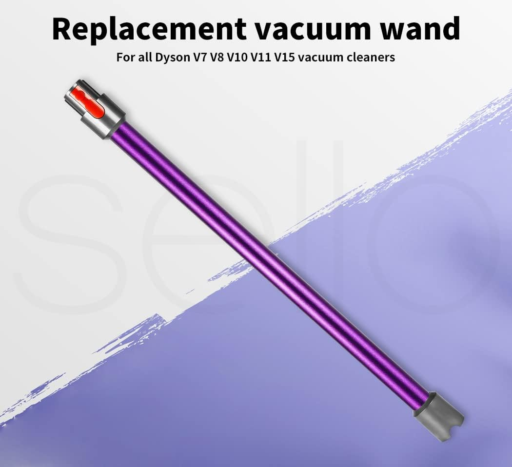 Dyson Wand Stick Extension Tube for V7 V8 V10 V11 V15 Vacuum Cleaner Replacement - Original Factory Standard, Perfect Fit, Long-Lasting Design(Purple)