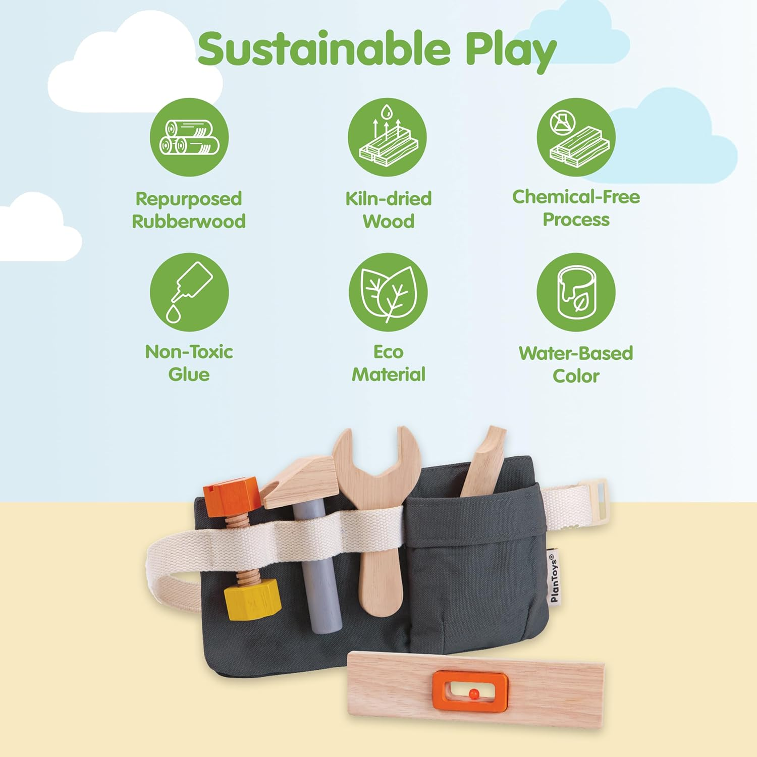 Plantoys - Tool Belt image number 1