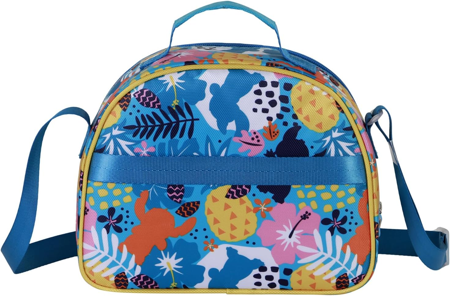 Disney Unisex Kid'S 3D Lunch Bag, Turquoise Lilo and Stitch, One Size image number 2