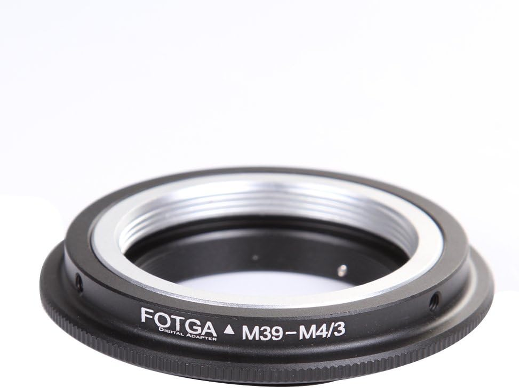 Fotga Lens Mount Adapter Converter for Leica M39 L39 Lens to Panasonic Olympus Micro 4/3 M4/3 Cameras GH3 GH4 GH5 Gh5S G85 GX85 GX85C GF7 GF8 GF10 GX8 GX9 Olympus E-M5 E-M10 E-PL5 E-PL7 / 8/9 PEN-F MFT (M39-M4/3) image number 2