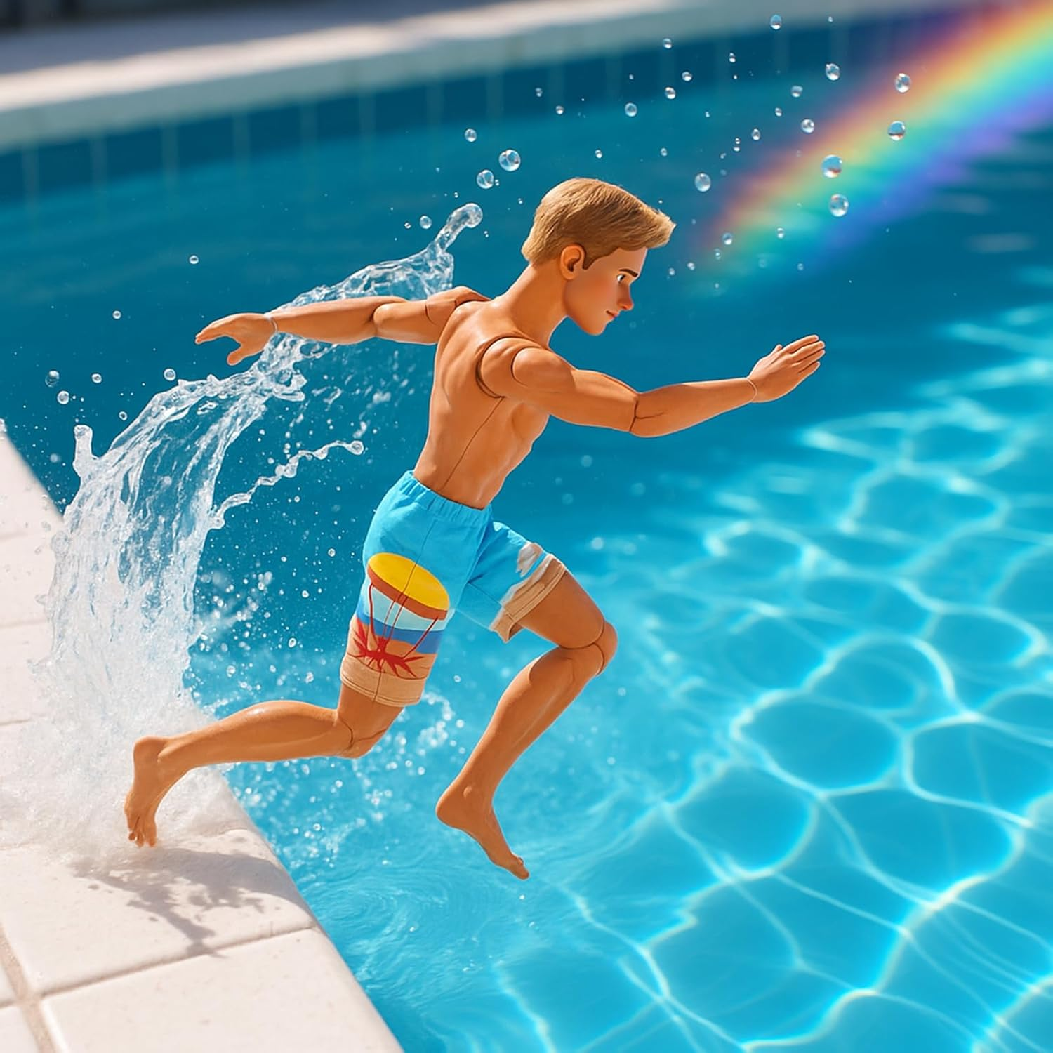 Barwa Lot 16 Items Clothes for 12 Inch Boy Doll EU CE-EN71 Certified Include 4 Sets Casual Wear Clothes + 5 Pants + 3 PCS Shoes Laptop Water Bottles