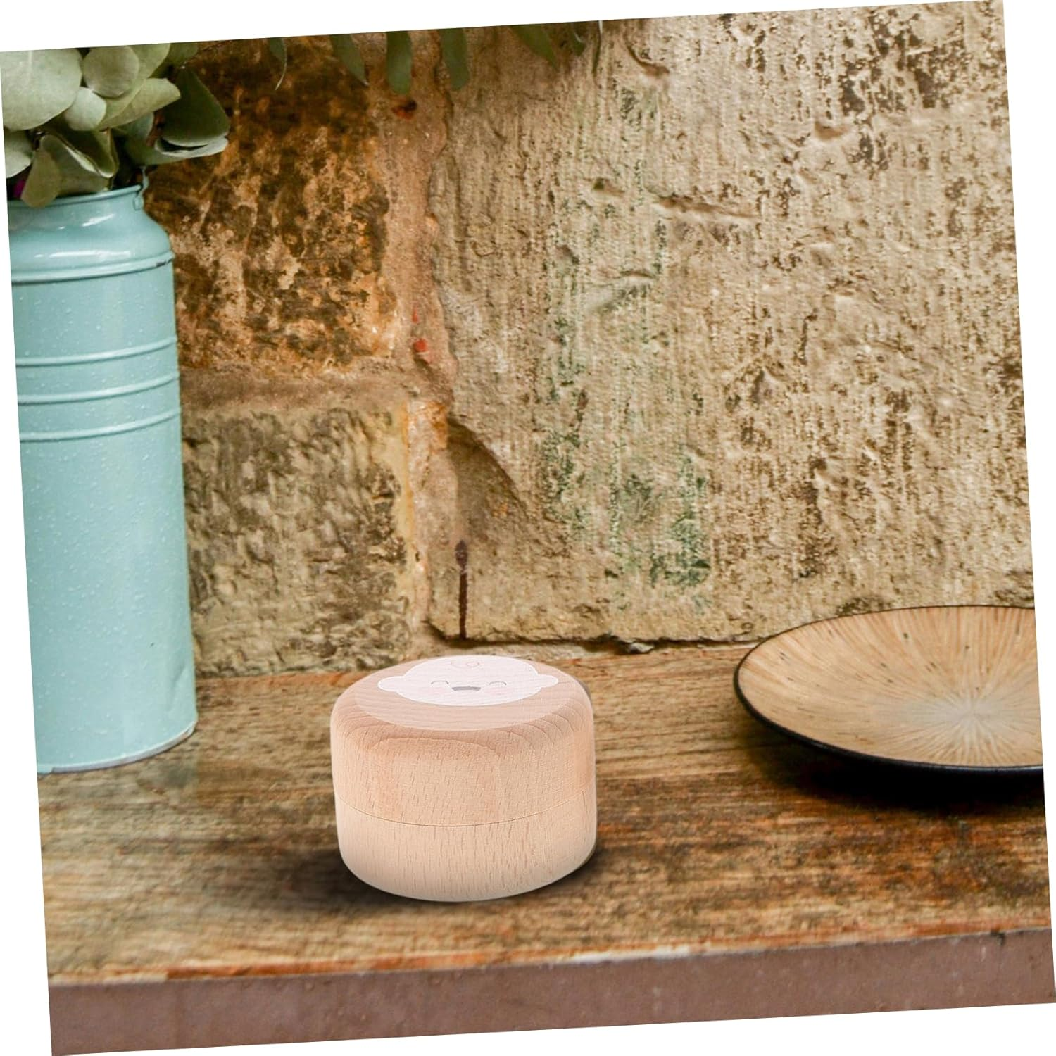 BESTYASH Baby Tooth Keepsake Box Wooden Tooth Collection Case for Boys and Girls image number 3