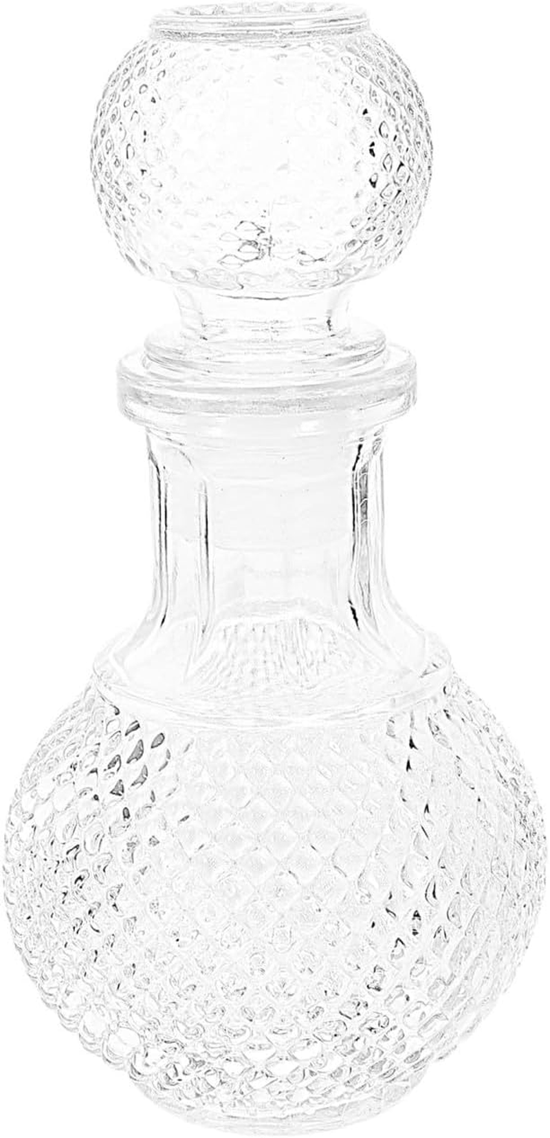 VALICLUD Creative Glass Wine Bottle and Thick for Cocktail Packaging Bottle Decorative Whiskey Decanter Wine Container Use at Home Parties image number 6