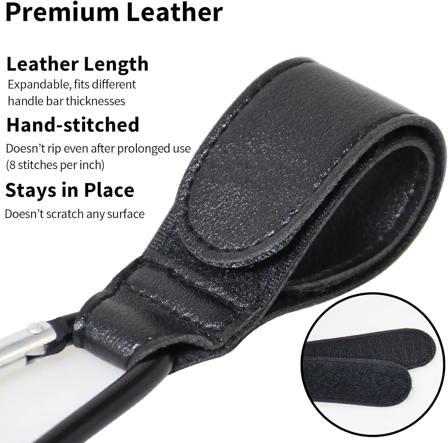 Stroller Hook, 2PCS Portable Stroller Hooks for Hanging, Multipurpose Organizer Hook Clip for Bugaboo,Strollers, Wheelchairs,Walkers(Black) image number 3