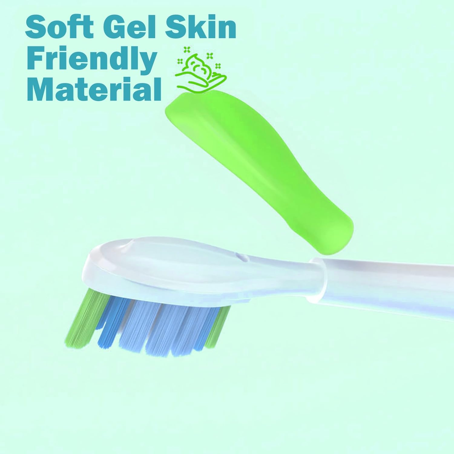 Replacement Toothbrush Heads for Philips Sonicare Toothbrush Heads, Compatible with Philips Click-On Toothbrushes, Advanced Plaque Removal，Sensitive Gum Care, 12 Pack image number 4