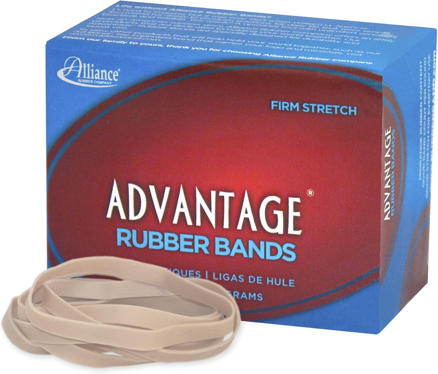 Alliance 26545 Rubber Bands No 54 1Lb. Assorted Sizes Natural image number 6
