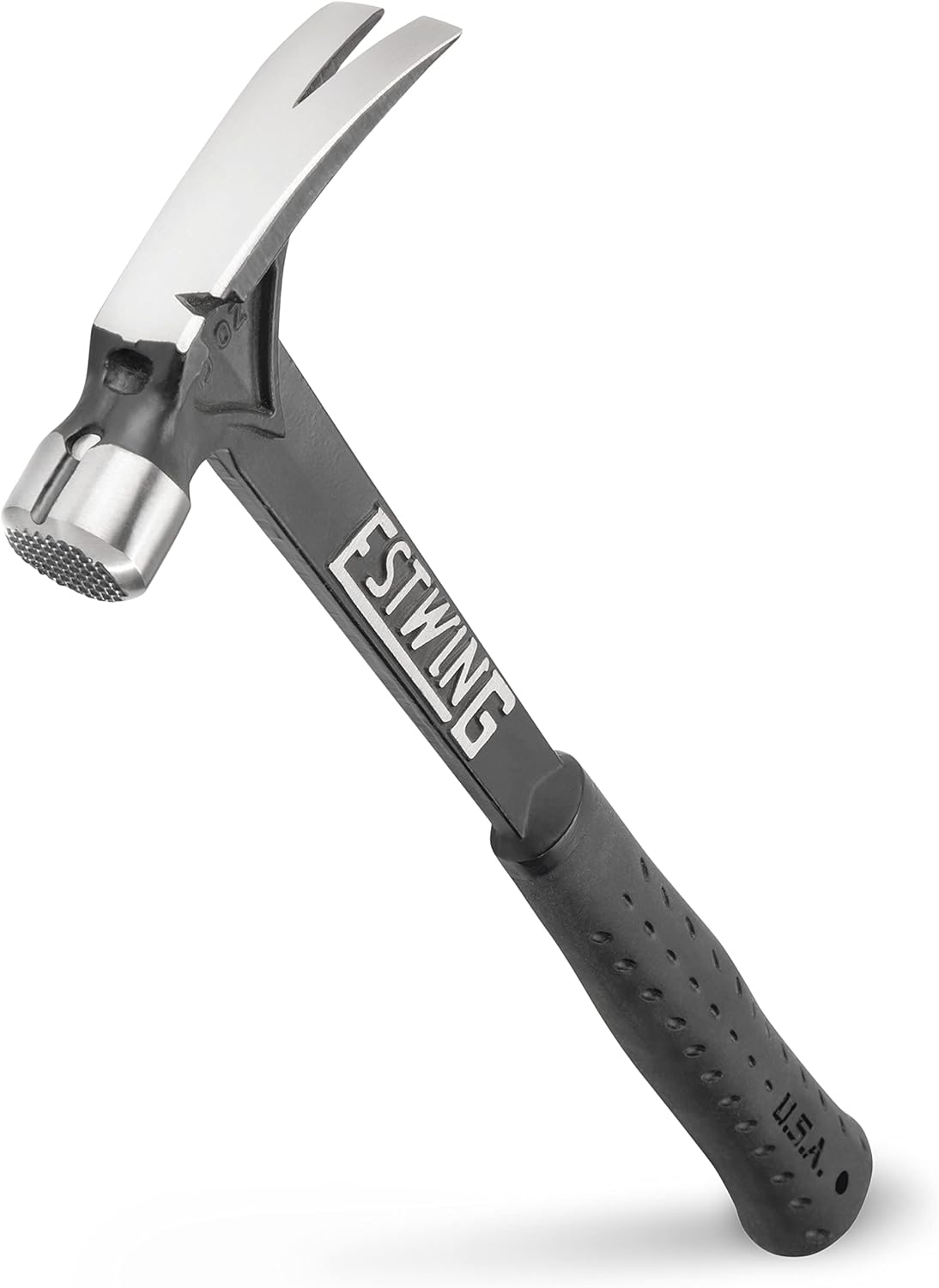 Estwing EB/15SM 15Oz Ultra Black Hammer, Milled Face, Shock Reduction Grip image number 3