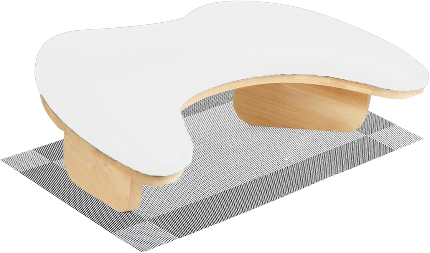 Garende Nail Arm Rest Sturdy Professional Hand Rest Pillow Accessories for Salon Manicurist Home, White