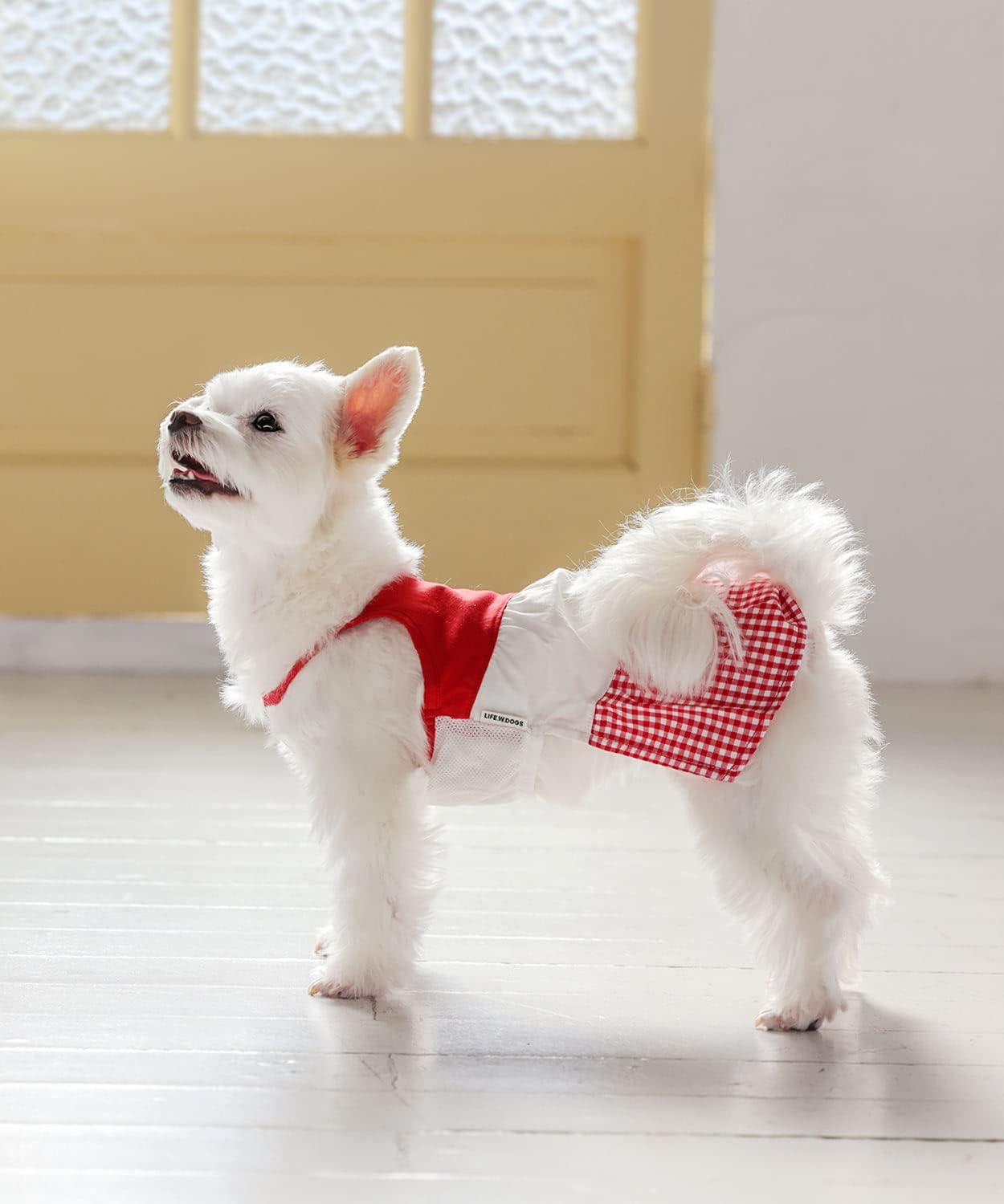 Dog Life Cool Tricolor Cami Red Dog Large image number 3