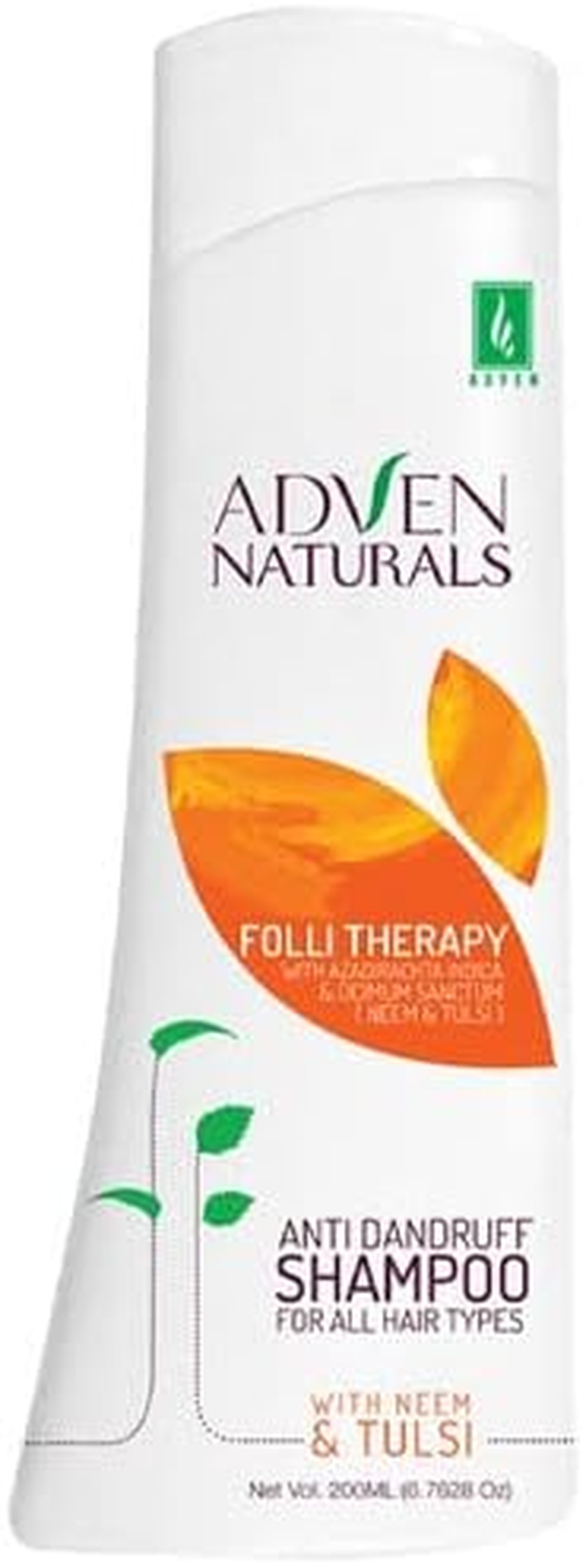 ANTI DANDRUFF SHAMPOO with NEEM & TULSI 200 ML ADVEN