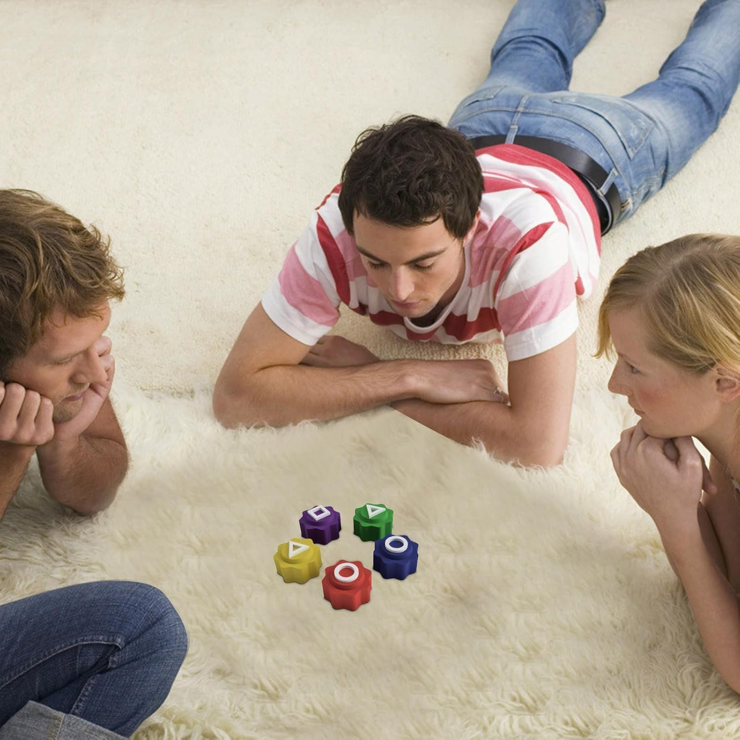 DWYYWSM Korean Traditional Play Game, Gonggi Stone Pebbles Set, Stone Catching Game, Educational Toy for Kids, for All Ages image number 2