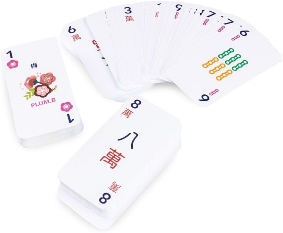 Let'S Play Games LPG Classics Plastic Mahjong Cards Gift Set)