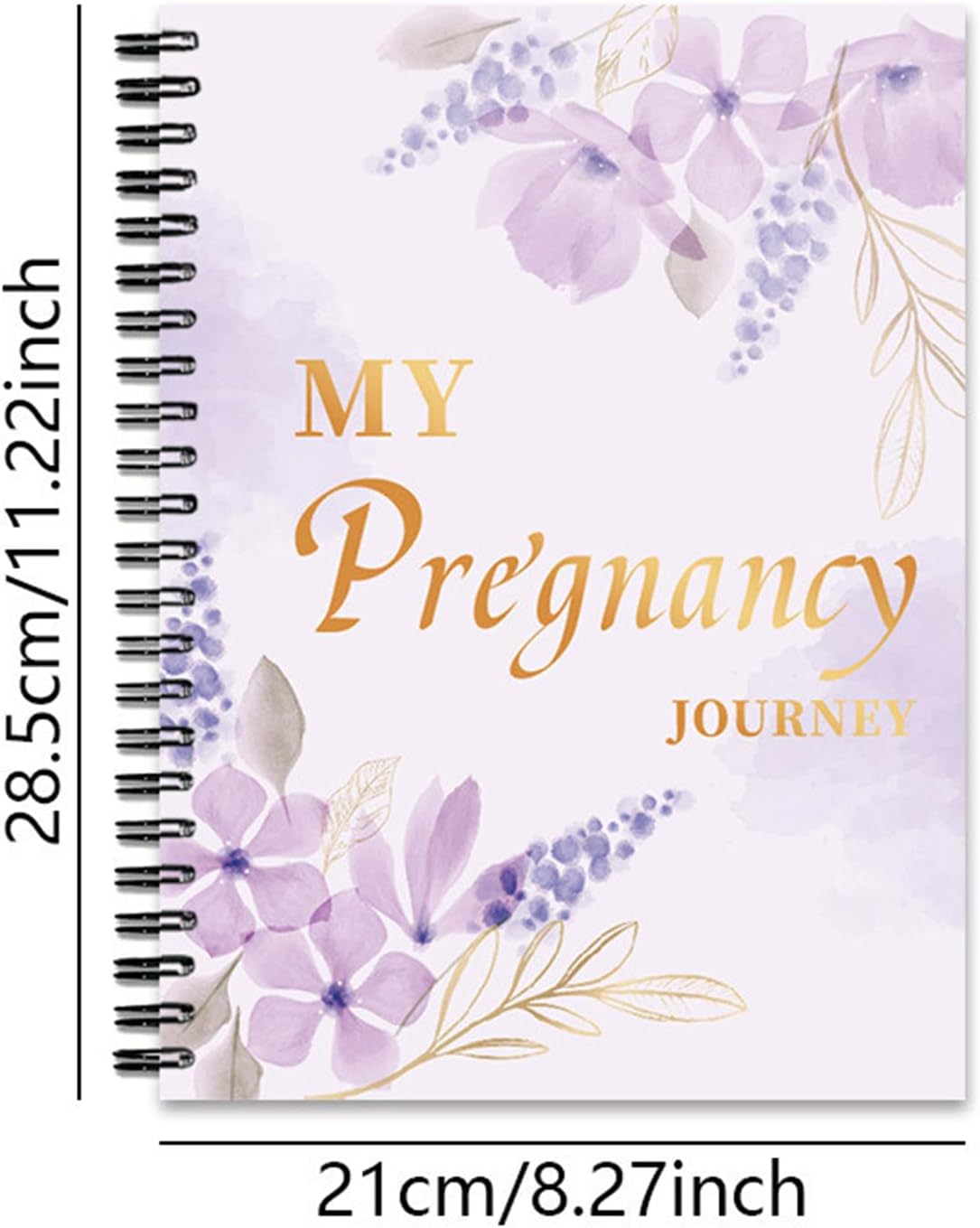 Maternity Journal Book, Pregnancy Memory Tracker with Stickers, Records Weekly Progress, Organises Prenatal Details, Bump Milestone Log for Home Dorm Travel Apartment image number 5
