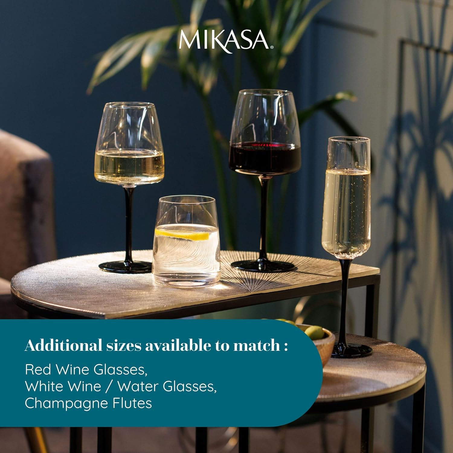 Mikasa Palermo Stemless Glass Set (4 Pieces) image number 6