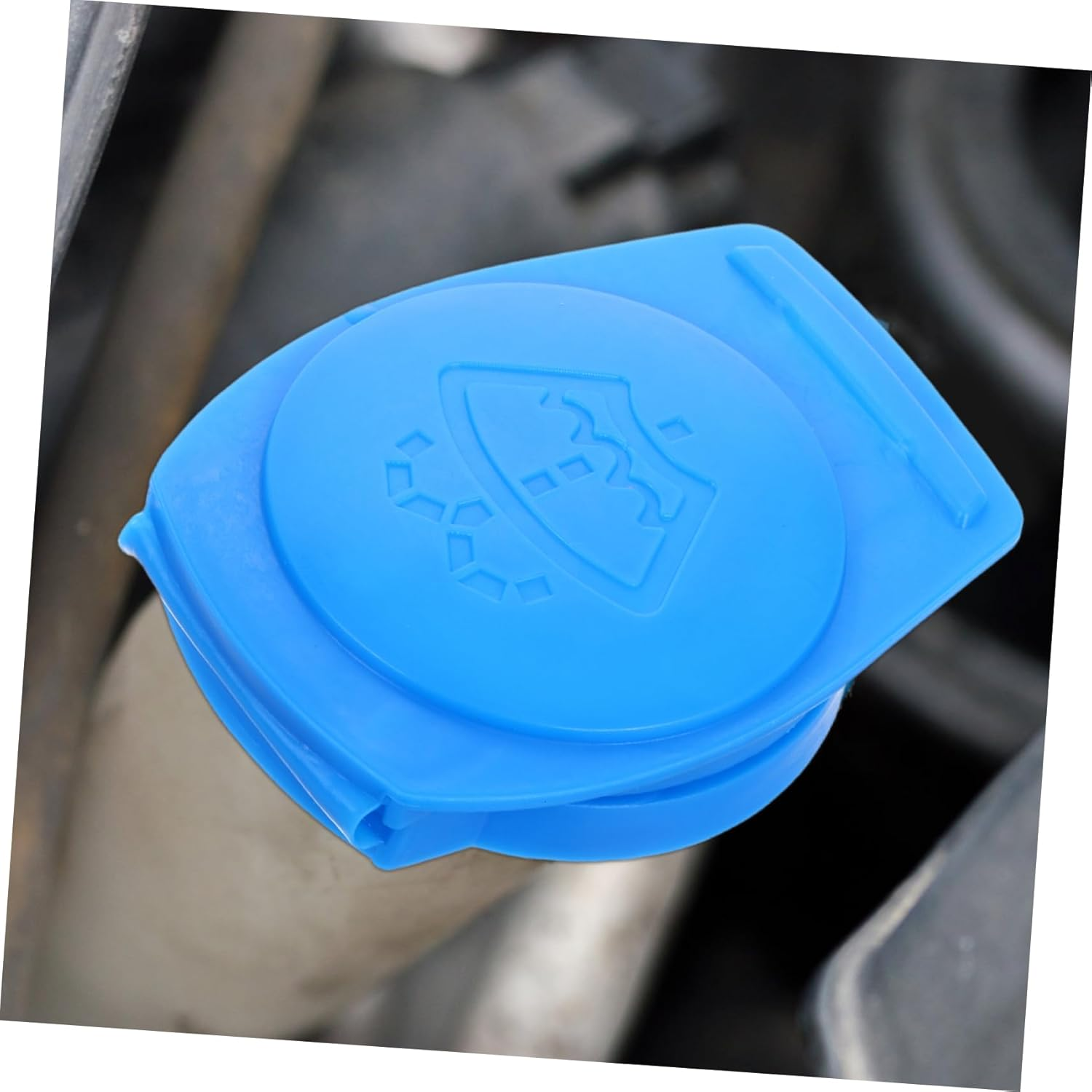 PRETYZOOM 2Pcs Car Windshield Washer Fluid Tank Caps Compatible with Audi Reservoir Bottle Cover Easy Refill Detachable Cleaning Cover Replacement for Window Washer Fluid image number 1